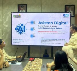 Katalis II P2DD Kota Batam: Pemanfaatan Artificial Intelligence (AI) untuk Mendukung Digitalisasi Layanan Pajak Daerah dan Efektivitas Kerja ASN Bapenda Kota Batam