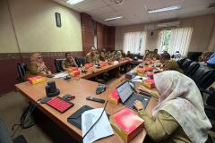 Rapat proyeksi rencana pembangunan jangka menengah daerah (RPJMD) kota batam tahun 2025 sd tahun 2029 dan pembahasan elekronifikasi transaksi pemerintah daerah (ETPD)